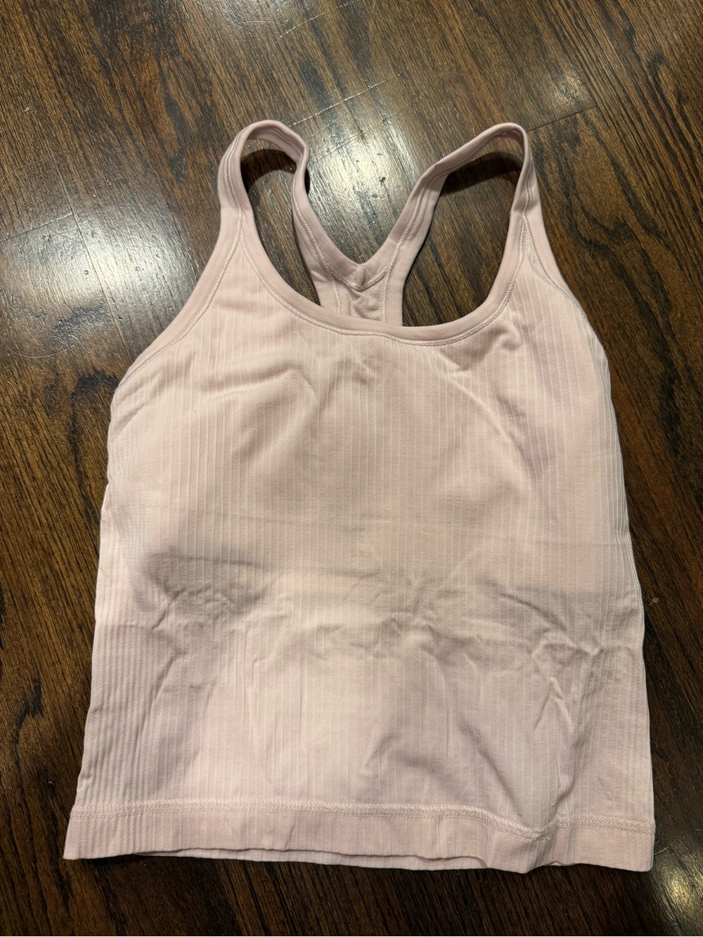 Lululemon Light Pink Racerback Tank Top